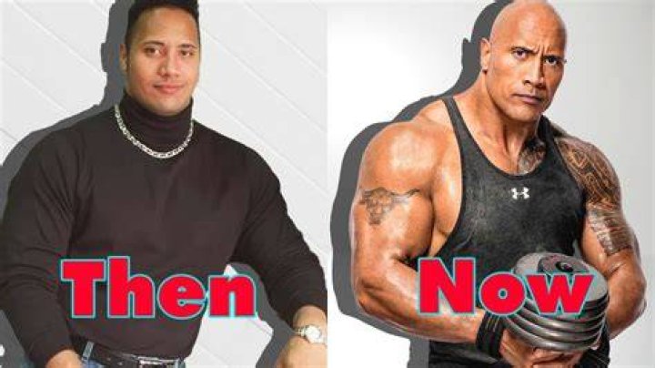 Dwayne Johnson The Rock then and now Lifestyle